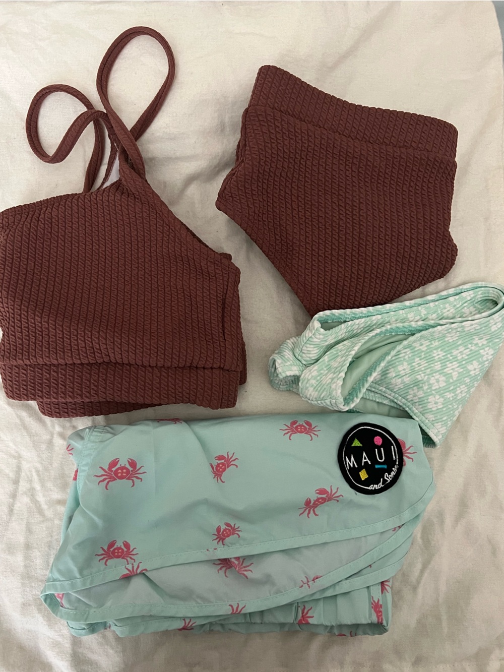 Bikini Set and Shorts